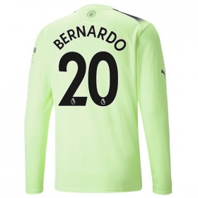 Manchester City Bernardo 20 Treći Nogometni Dresovi 2022-23 L/S
